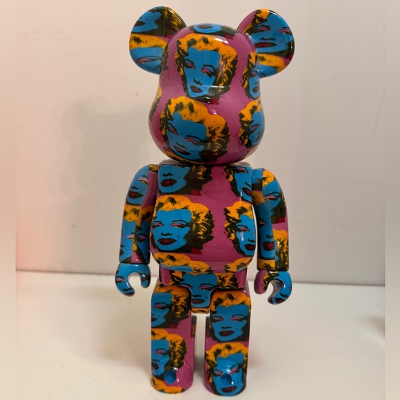 Bearbrick Andy Warhol Marilyn Monroe 100% - Picture 1 of 4